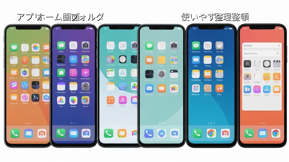 スマホアプリの整理|使いやすいホーム画面を作るコツ