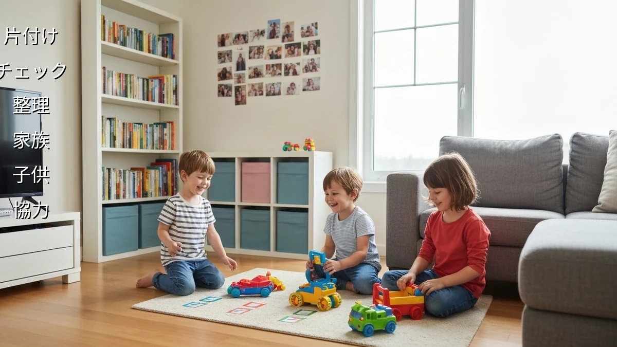 家族みんなでできる!片付けチェックリストの作り方