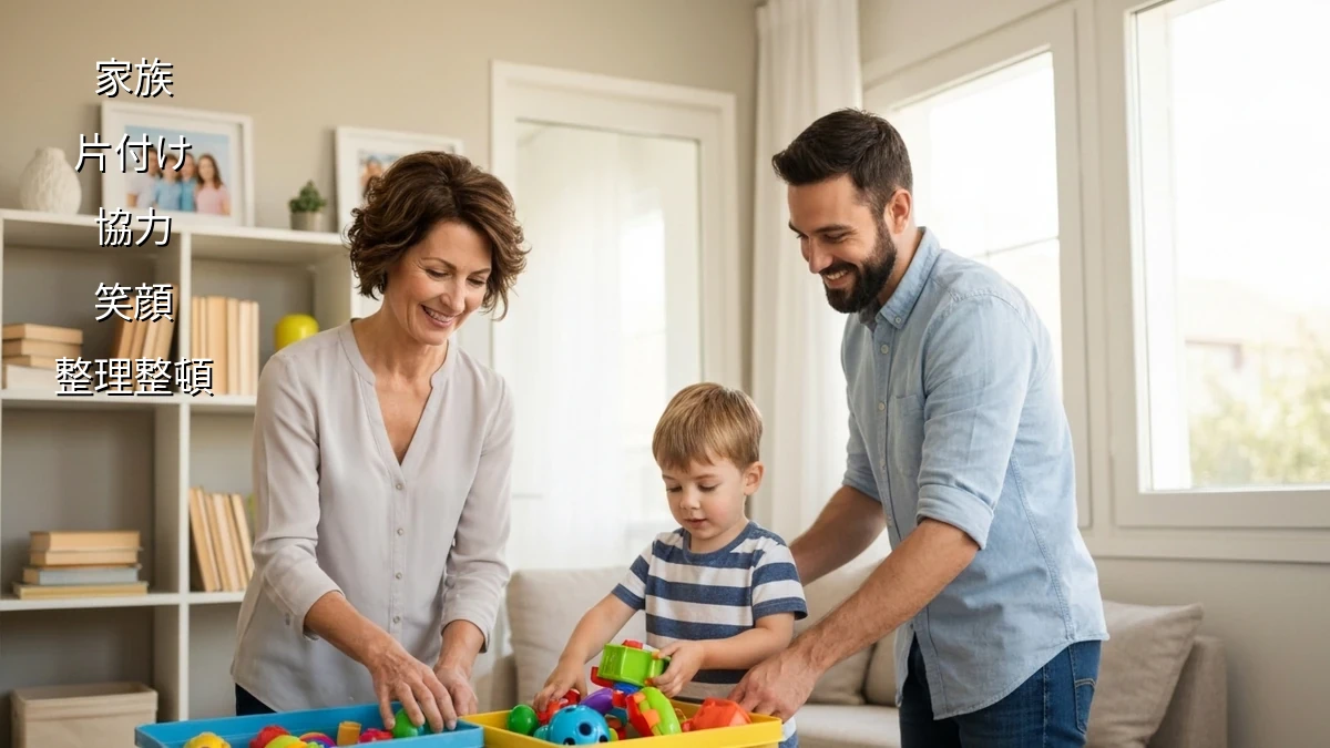 家族と協力!リバウンドしない片付けルール