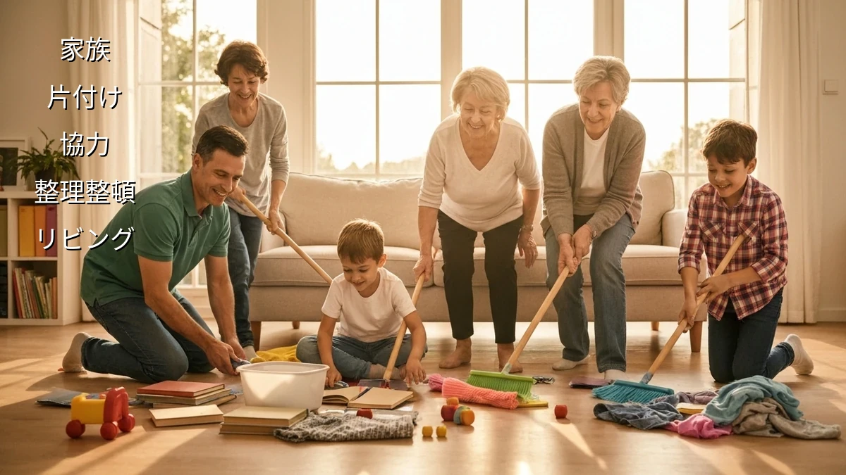 片付けられない原因は?家族のタイプ別対策