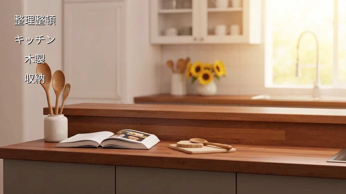 キッチンカウンター、すっきり片付けるコツ