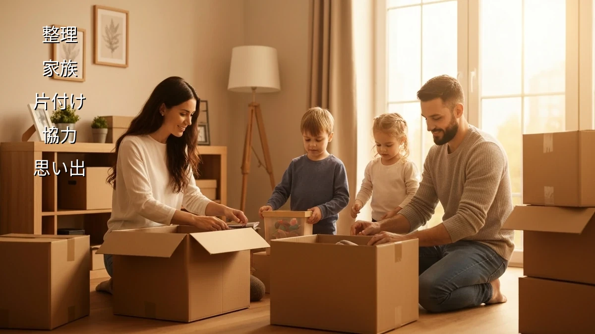 実家片付け!家族とスムーズに進めるコツと注意点