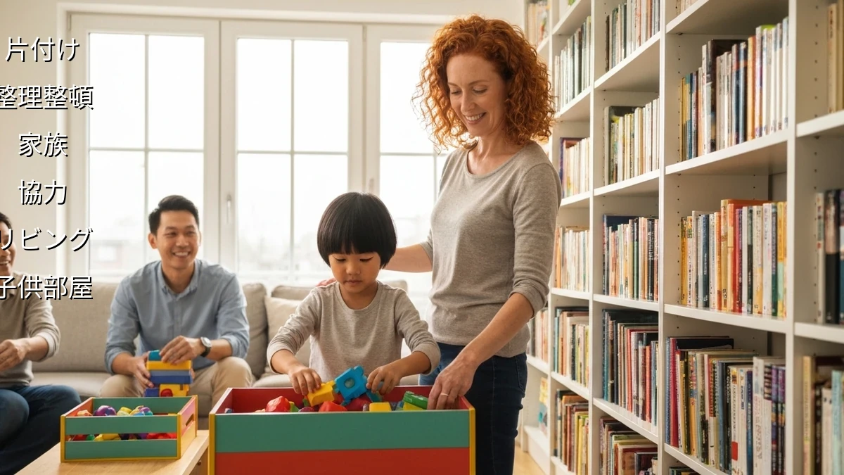 片付けと時間管理。家族みんなでできる整理術